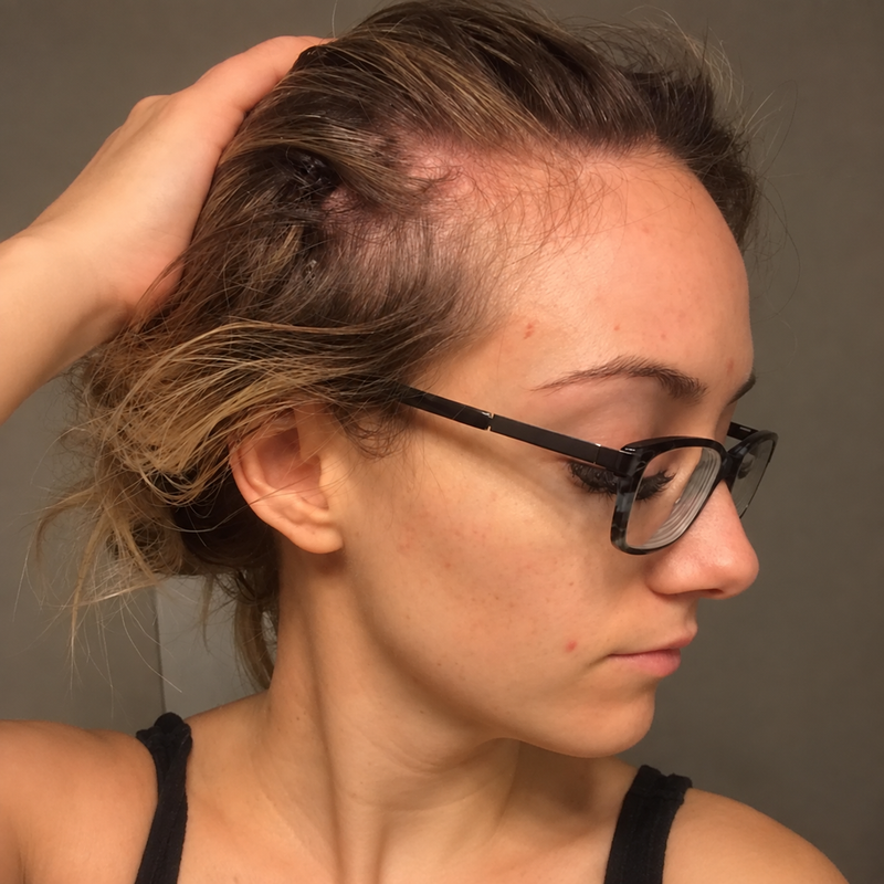 I'd basically given up on my hair.